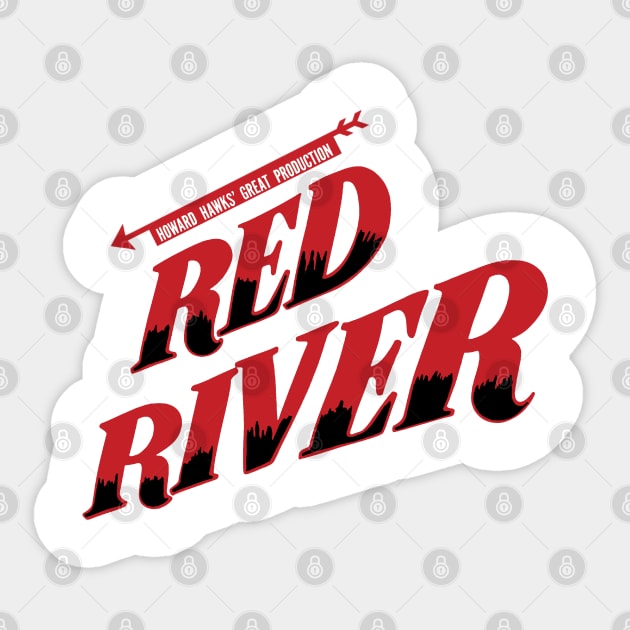 Red River Sticker by TheUnseenPeril
